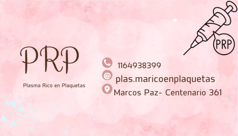 Plasma Rico en Plaquetas